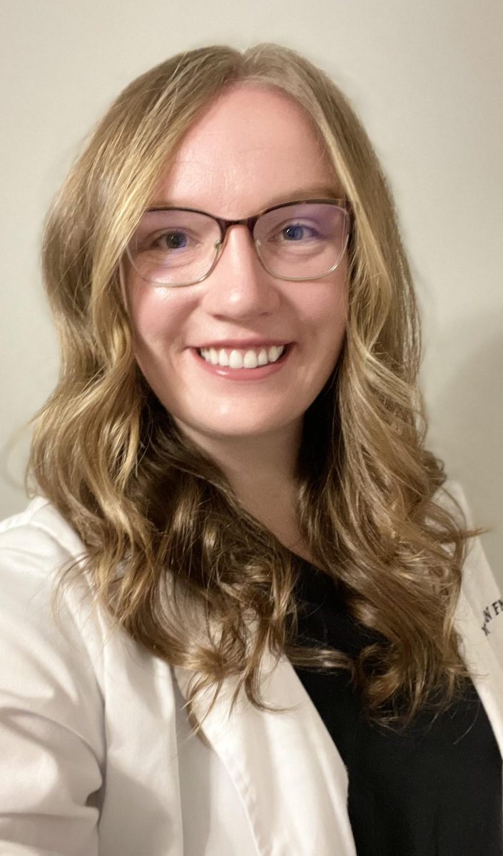 Driven by her desire to help others, Ms. Brielle Haupt, head of Brighton High School's Health Department, is one of many educators who also serve in the healthcare field.
